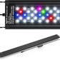 Led Aquarium Light for Plants-Full Spectrum Fish Tank Light with Timer Auto On/Off, 36-42 Inch, Adjustable Brightness, White Blue Red Green Pink LEDs with Extendable Brackets for Freshwater