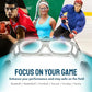 BLUE CUT Safety Outdoor Sports Goggles Unisex Anti Fog Ideal For Basketball Racquetball