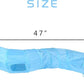 iCAGY Cat Tunnel for Indoor Cats Interactive, Rabbit Tunnel Toys, Pet Toys Play Tunnels for Cats Kittens Rabbits Puppies Crinkle Pop Up Blue 47" Shape S