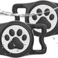 IP68 Waterpoof Dog Airtag Holder, Stretchy Silicone Full Body Covered Apple Air Tag Holder for Dog Cat Collar Fit All Width Collar (2* Black, 2 Pack)