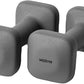 SafeGrip Dumbbells, Anti-Slip, Anti-Roll, Thick Handles, Free Weights, Square Dumbbells for Secure Workouts at Home, Weightlifting, and Personal Training