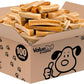 ValueBull Himalayan Yak Cheese Dog Chews, Medium, 100 ct Wholesale Pack - Long Lasting for Aggressive Chewers, All Natural, Healthy & Safe, Low Odor Nepal Yak Milk Chews