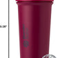 BlenderBottle Sport Sleek Insulated Stainless Steel Shaker Bottle with Wire Whisk, 25-Ounce, Raspberry – Protein Shakes & Hydration for Athletes & Fitness Enthusiasts, Easy Mixing, Slim Easy to Hold, Keeps Drinks Cold, Lockable Lid