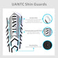 Shin Guards - Soccer Shin Guards with Cushion Protection for Kids/Adults