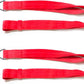 8.2ft 2.5m Aerial Straps Ropes Yoga Aerial Acrobatics Body Aerial Loop Trapeze Circus Apparatuses Equipment Three-Layer Straps 1 pairs