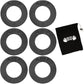 Micro Gainz Olympic Fractional Weight Plates Set, 10 Piece Olympic Weight Plates Set with Bag, Designed for Olympic Barbells for Strength Training and Micro Loading, Made in USA