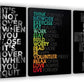 Motivational Canvas Painting Wall Art Execution Grind Hustle Inspirational Wall Art Success Entrepreneur Poster Positive Quotes Wall Poster Framed for Home Office Wall Decor[60''Wx 28''H]