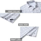 Men's Golf Polo Shirts Short Sleeve Striped Performance Moisture Wicking Dry Fit Golf Shirts for Men