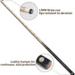 Kmise Pool Cue Sticks, 41"/57??58" Hardwood Pool Cue Set of 4/6/8, 13OZ/20OZ with 13/10 MM Brass Tips, Table Billiard Cue Stick for Bar, Home, Billiard Room