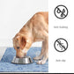 Pet Feeding Mat-Absorbent Dog Mat for Food and Water Bowl-No Stains Quick Dry Water Dispenser Mat-Dog Accessories Pet Supplies-Bowl for Messy Drinkers（PAW,17"x28"