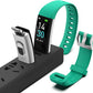 ENGERWALL Fitness Tracker with Step Counter/Calories/Stopwatch, Activity Tracker with Heart Rate Monitor, IP68, Health Tracker with Sleep Tracker, Smartwatch, Pedometer Watch for Women Men Kids