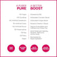 Pureboost Clean Energy Booster, Refreshing Energy Drink Mix with B12 Vitamins, Electrolytes, Antioxidants, Sugar-Free with No Sucralose (Berry Boost, 30 Count)