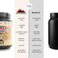 Earth Fed Muscle Power Couple Peanut Butter Chocolate Truly Grass Fed Whey Protein Isolate - NSF-Certified. No Artificial Ingredients, Soy Free, Gluten Free, Non-GMO & Hormone Free 26 Servings
