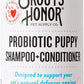 Skout's Honor Probiotic Dog Shampoo & Conditioner with Avocado Oil & Omega-3s, 97% Natural, Paraben & Sulfate-Free, Cruelty-Free, 16oz, Happy Puppy