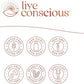 Live Conscious PRO45 Probiotics for Women & Men: Comprehensive Formula, 45 Billion CFU, 11 Strains, Dairy Free - w/Prebiotics and Probiotics - Promotes Immune & Gut Health - 30 Veggie Caps