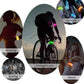 LOBKIN Safety Bracelets, LED Slap Armband Kids Walking at Night Safe LED Light Wrist Light Reflective Belt, Magic Band Running Lights for Runners