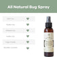 Victoria's Lavender Organic Don’t Bug Me Insect Spray DEET-Free with Lavender Essential Oils & Aloe Vera, Plant-Based Bug Spray for Sensitive Skin, Made in The USA - Outdoor, Hiking, Travel (Two 4oz)