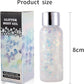 MEICOLY Clear White Face Body Glitter,Sparkling Chunky Hair Glitter,Mermaid Face Glitter,Intense Glitter Makeup,Body Glitter for Women and Girls