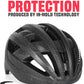 VICTGOAL Bike Helmet for Men Women with Led Light Detachable Magnetic Goggles Removable Sun Visor Mountain & Road Bicycle Helmets Adjustable Size Adult Cycling Helmets