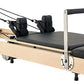 VEVOR Pilates Reformer Machine, Pilates Workout Equipment for Home Gym Studio Use, Pilates Bed with Dual Resistance- Spring & Cord, Reformer Set, Up to 400 LBS