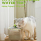 Furbulous 316 Stainless Steel Automatic Water Fountain with Ultrafiltration Tech, 3.3L/112oz Large Bowl, Ultra-Quiet, BPA-Free Dish Two Modes Water Dispenser for Cats/Medium Dogs/Pets (Black)