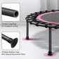 ONETWOFIT 42"/45" Rebounder Trampoline for Adults, Silent Mini Trampoline Indoor Exercise Fitness Trampoline Bungee Rebounder Workout Max Load 330lbs