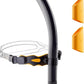 CAPAS Training Swim Snorkel for Lap Swimming, Swivel Headband Ultimate Fit Center-Mount Swimmers Snorkel with Liquid Silicone Mouthpiece Adjustable Strap, Designed for Adult Men Women