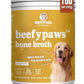 Zammex Grass-Fed Beef Bone Broth Protein Powder for Dogs & Cats - Joint & Bone Support, Healthy Fur Enhancer, Pet Food Topper for Dry & Wet, 10.58oz