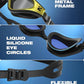 ZIONOR G1 Nava Super Anti-Fog Unisex Swim Goggles Mirror/Bright Smoke Lens