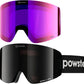 Ski Goggles Snow OTG Snowboard Goggles Magnetic Interchangeable Lens Frameless UV Protection Anti-fog mobile Skating