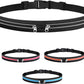 Slim Running Belts for Women Men - Running Phone Holder Fanny Pack for Key, Accessories Fits ALL Cell Phones, Black