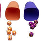That's Spot On! Best Bluffing Strategy Game - Board, 6 Cups, 12 Tokens, 30 Dice – 2 to 6 Players, Ages 12+, Family Fun or Game Nights with Friends