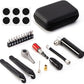 EMERK Bike Repair Tool Kit – Bicycle Multi-Tool Kit with Mini Pump, Ratchet Reversible Tool &10 Tool Bits, Tire Levers, and Portable Bag for Camping and Travel