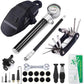 YBEKI Bike Tyre Repair Tool Kit - Bicycle Tool kit with 210 Psi Mini Pump 10-in-1 Multi-Tool with Chain Breaker, Tyre Levers &Tire Patch, Bone Wrench, 1 Portable Bag
