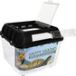 Happy Habitat (Standard) - Ventilated Enclosure & Breeder Box - for Live Feeder Insects, Reptiles, Amphibians & Other Small Pets - Durable Plastic Portable Terrarium