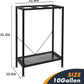 Fish Tank Stand: The Perfect 10 Gallon Metal Aquarium Stand Measuring 22.8" W x 10.6" D x 31.3" H to Fit Your Aquatic Display Needs.