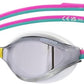 ARENA Unisex Python Racing Swim Goggles for Men and Women Anti-Fog No Leak Max Comfort Dual Strap, Mirror/Non-Mirror Lens