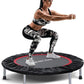 BCAN 38"/40''/48'' Foldable Mini Trampoline Fitness Trampoline with Safety Pad,Rebounder Exercise Trampoline for Adults Indoor/Garden Workout,Max Load 300lbs/440lbs