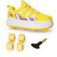 Roller Skate Shoes & Sneakers with Wheels, Outdoor Roller Skates for Girls Boys, Shoes with Wheels for Christmas Birthday Gift