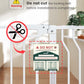 Mom's Choice GROWNSY Baby Gate, 29.5"-53" Auto-Close Dog Gate for Stairs & Doorways, Pressure-Mounted Easy Install Baby Gate - No Drill, Anti-Trip, Walk Through, Safe & Durable