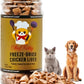Freeze-Dried Chicken Liver Treats for Cats & Dogs – 100% Human Grade, Single Ingredient, High-Protein, Healthy Snack – No Additives or Preservatives – 1.7oz - Inspected & Tested in USA