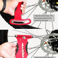Bicycle Spoke Tension Meter Wrench Repair Tool Set, 8pcs Adjustment Bike Bicycle Spoke Indicator Tensiometer Wrench, Wheel Repair Tool W/Valve Wrench/Spoke Wrench/Tire Lever/Hex/Socket Wrench