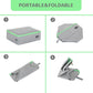 PETSFIT Travel & Portable Cat Litter Box - Leak-Proof, Waterproof Bottom, Collapsible Litter Boxes Perfect for Hotel/Lawn/Car Travel