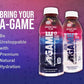 A-GAME Sports Drink, Dragon Fruit Plum, The Ultimate Hydration Sports Beverage for Athletes, 8 Essential Vitamins including B, C, & E plus Natural Sea Salt Electrolytes, All Natural Flavors & Sweeteners, Gluten Free, 16.9 Fl Oz (Pack of 12)