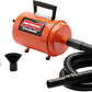 METROVAC AFTD-3: Air Force Commander 2-Speed Dryer - Orange | 4.0 HP | Professional Pet Grooming Blower | Made in USA