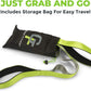 Gradient Fitness Stretching Strap for Physical Therapy, 12 Multi-Loop Stretch Strap 1.5" W x 8' L, Neoprene Handles, Physical Therapy Equipment, Yoga Straps for Stretching, Leg Stretcher.