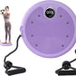 Waist sculptor twist Ab Twister Board 11.8x1.5in Exercise Waist Twisting Disc with 8 Magnets Fitness Twister Handles Trims Waist Slimming Balance Rotating Disc Planche a disque pour abdominaux(