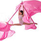 DASKING Aerial Silks Starter Kit - Durable 11Yards of Aerial Yoga Hammock with Hardware, Aerial Swing for Acrobatic Flying Yoga & All Levels (Aerial Rigging Point Up to 14ft)