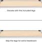 K9 Ballistics Chew Proof Armored Padded Dog Crate Bed, Virtually Indestructible, Legs Included (Sandstone, X-Large (47" L x 29" W x 6" H))