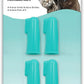 H&H Pets Dog Finger Toothbrushes - Professional Pet Finger Dental Brush Set for Dogs Puppies Cats, Soft Bristles, Size Small 4 Count-Silicon